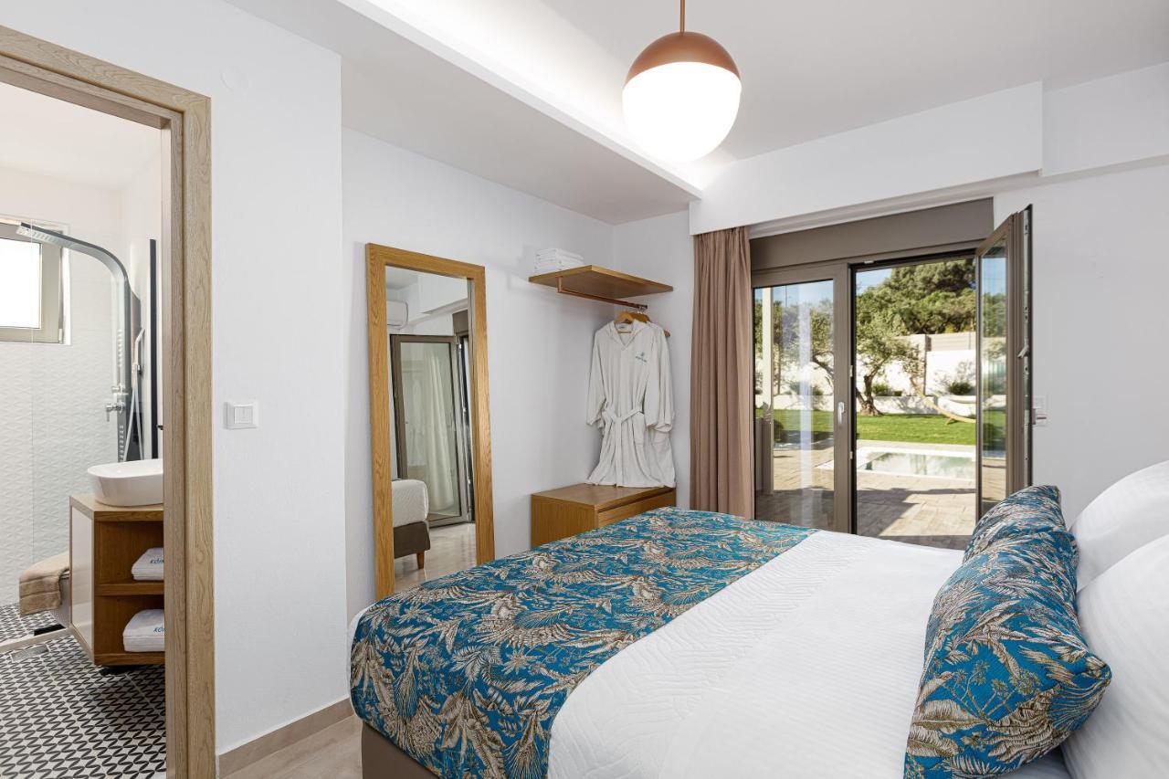 Koin Villa Sunrise, With Heated Pool & Whirlpool Perama  Екстериор снимка