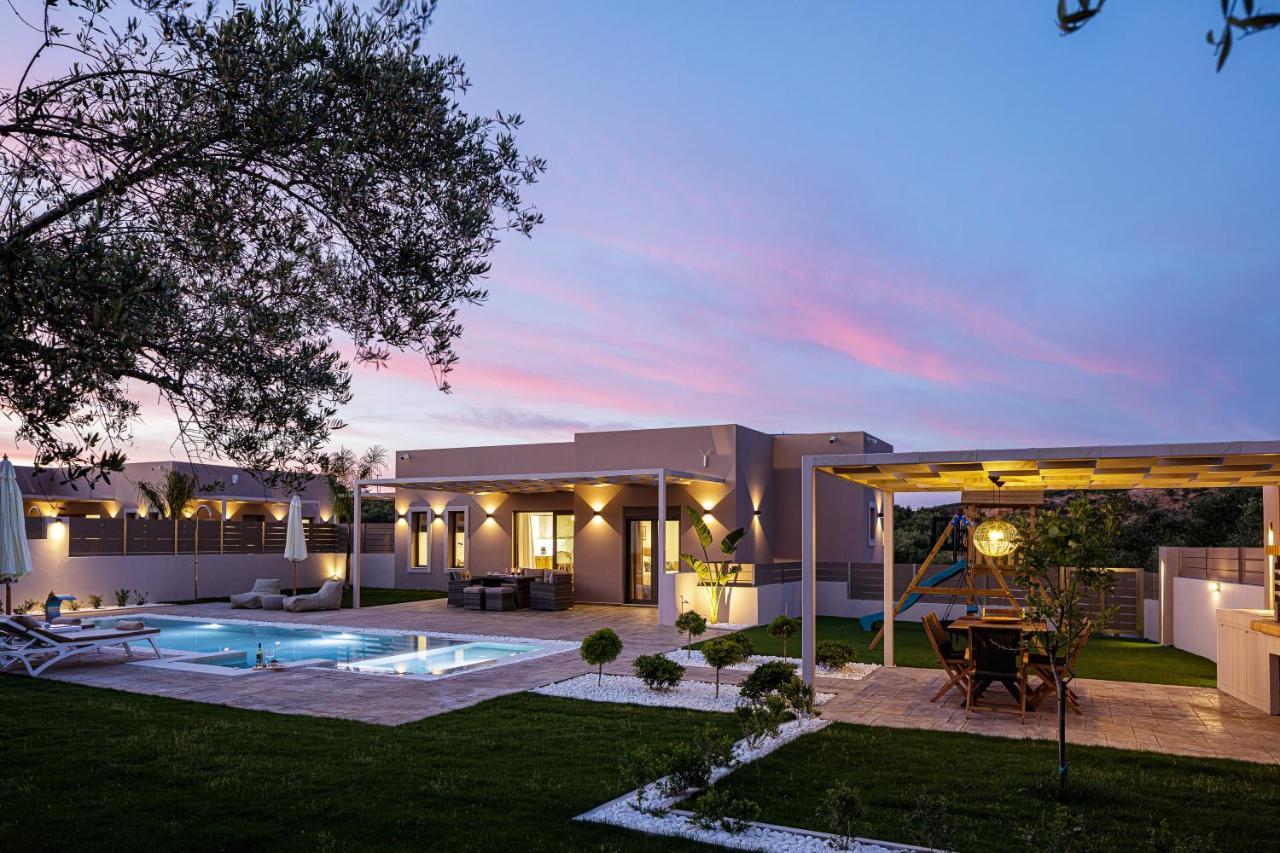 Koin Villa Sunrise, With Heated Pool & Whirlpool Perama  Екстериор снимка